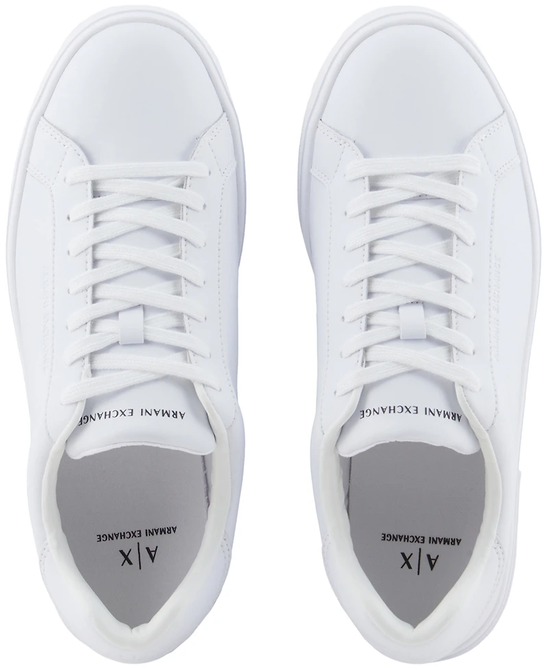 A|X Armani Exchange Men's London Lace-Up Leather Sneaker