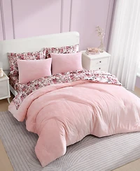 Betsey Johnson Solid Velvet 2-Pc. Comforter Set, Twin
