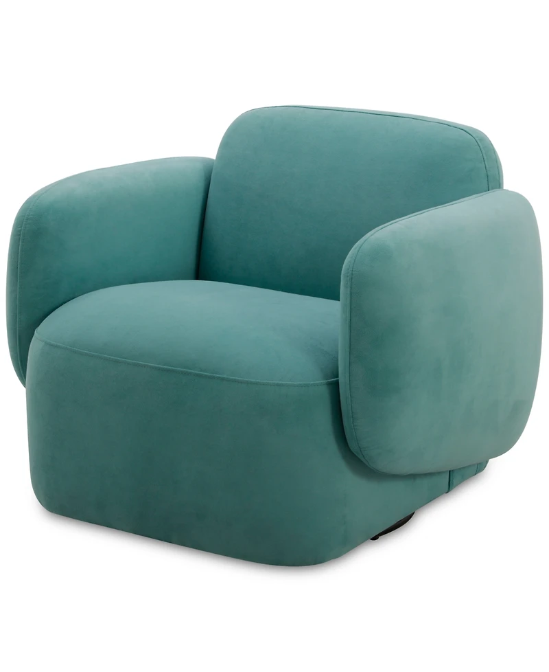 Gaelynn Fabric Swivel Chair, Created for Macy's