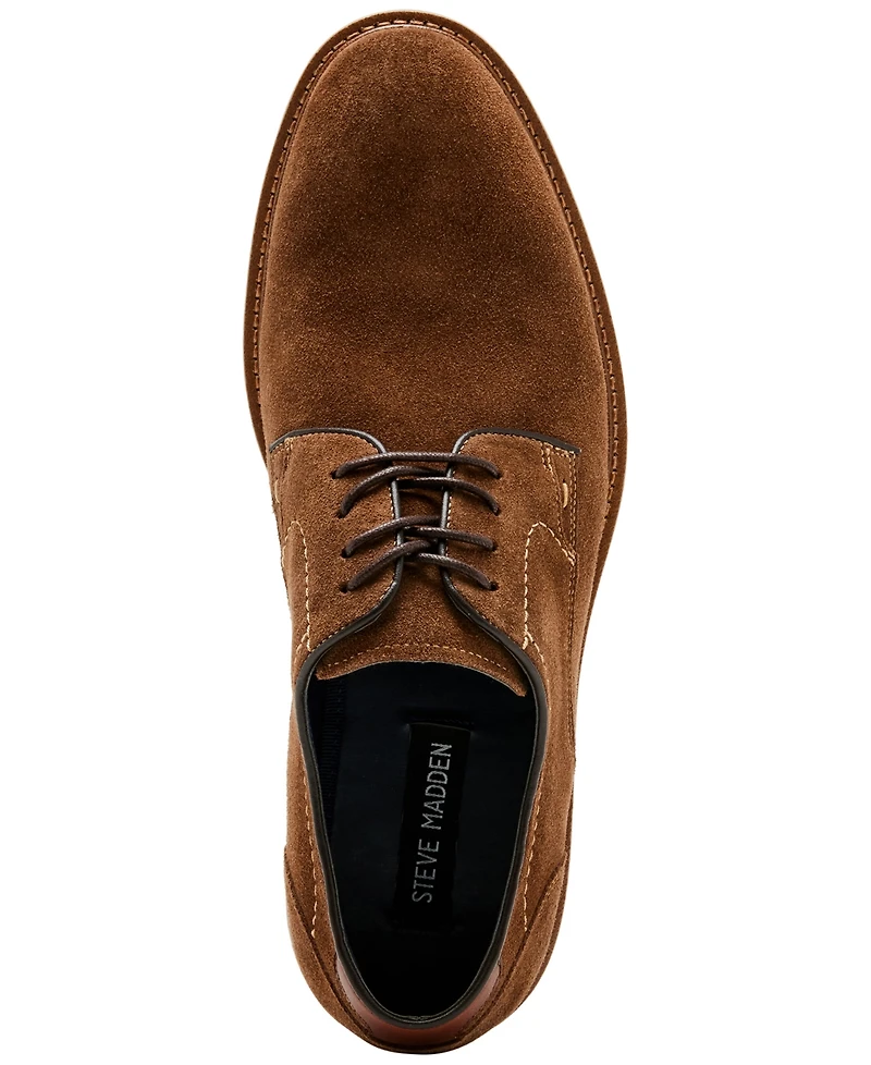 Steve Madden Men's Abello Suede Leather Oxford Dress Shoe