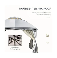 Slickblue Outdoor Gazebo for Stylish Shade and Comfort in Your Garden or Patio