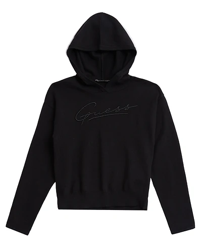 Guess Big Girls Hooded Knit Sweatshirt