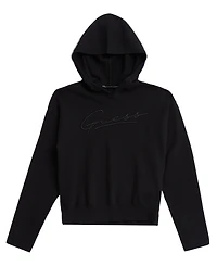 Guess Big Girls Hooded Knit Sweatshirt