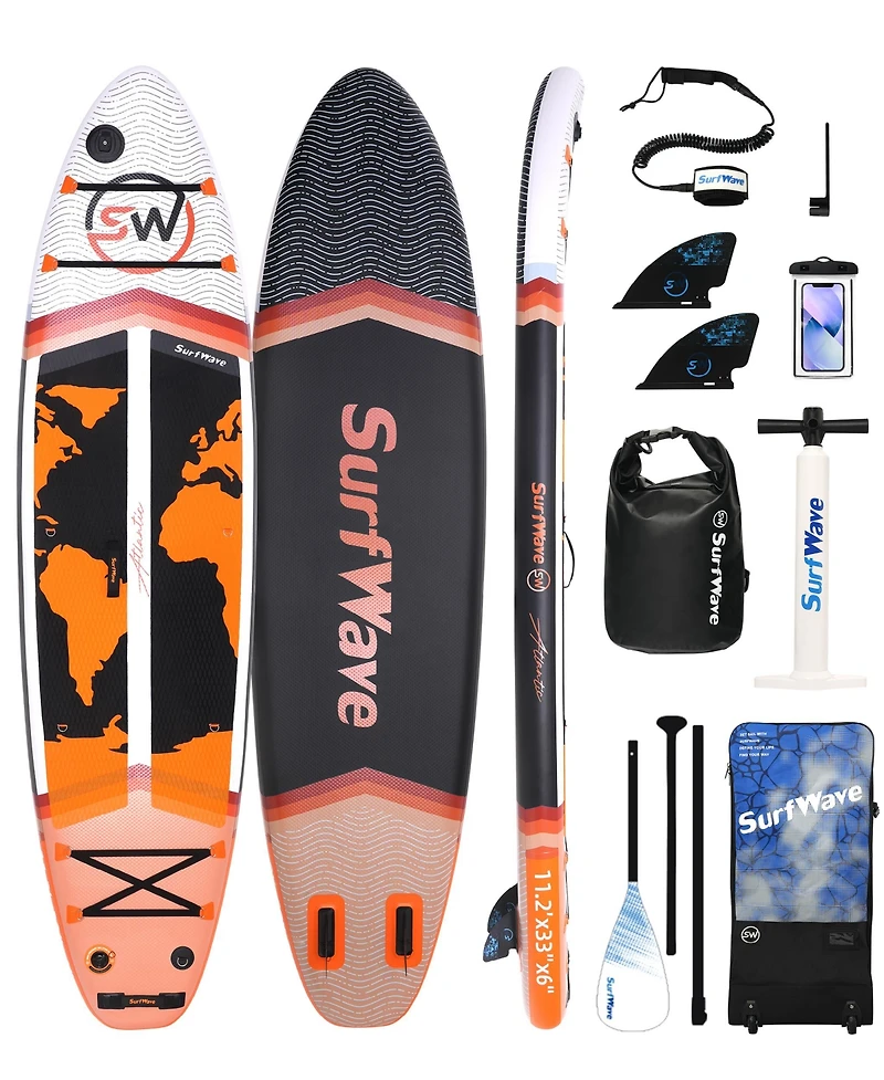 Streamdale Furniture Inflatable Stand Up Paddle Board 11'x34" x6" With Accessories