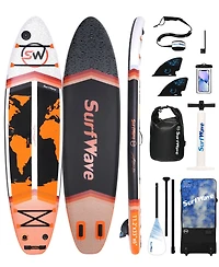 Streamdale Furniture Inflatable Stand Up Paddle Board 11'x34" x6" With Accessories