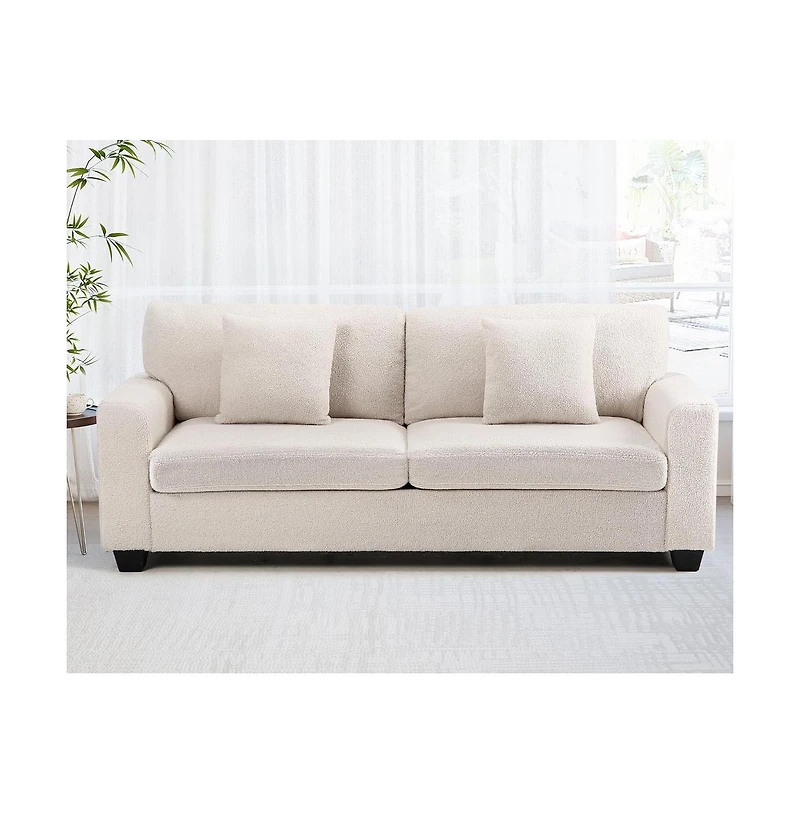 gaomon 83" Couch for Living Room Comfy Sofa Couch 3 Seater Couch Modern Sofa with Deep Seat for Bedroom Apartment Home Office,Living Room