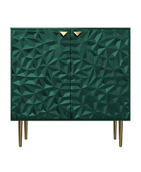 Boyel Living 2 Door Locker Accent Cabinet