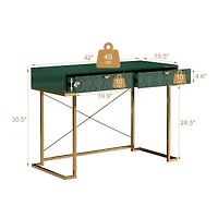 Functional Writing Desk with Ample Storage and Modern Design