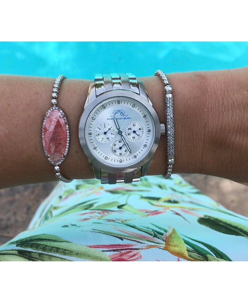 Porsamo Bleu Women's Diana Stainless Steel Bracelet Watch 741ADIS