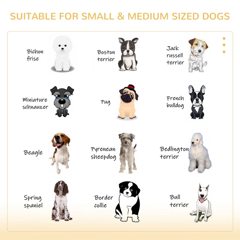 Furniture Style Dog Crate End Table with Removable Door Panel, Dog Crate Bed with Foam Cushion, Safety Lock, Indoor Use, for Small & Medium Dogs, Brow