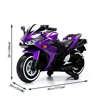 Streamdale 12V Kids Motorcycle with Training Wheels (3-6 Years)