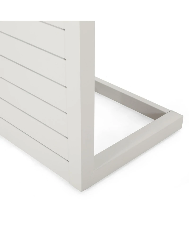 Streamdale Cape Coral Alu C-Shaped Table Grey