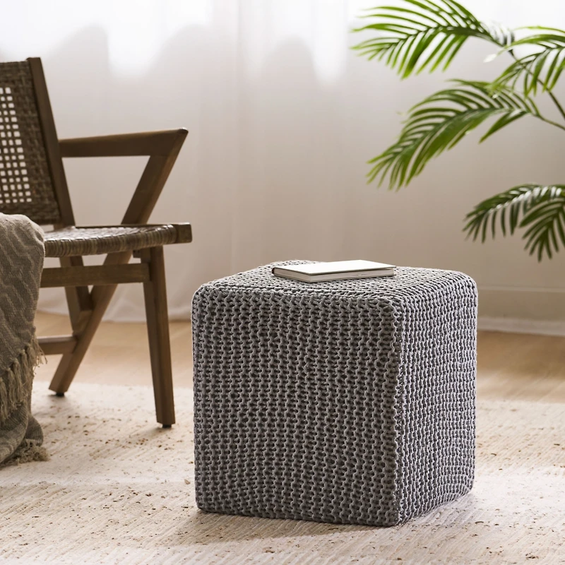 Streamdale Furniture Knitted Foot Stool