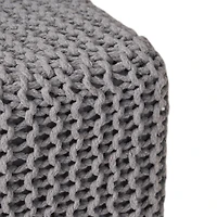 Streamdale Furniture Knitted Foot Stool