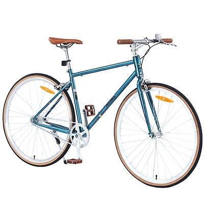 Streamdale Classic Single Speed City Bike for Men and Women