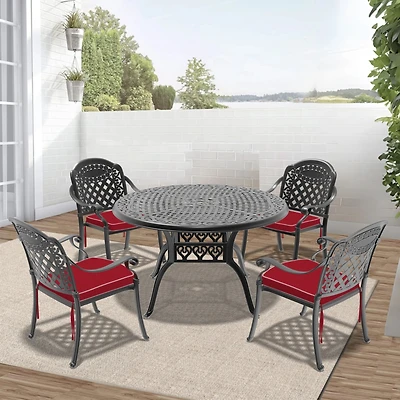 Streamdale 5-Piece Patio Furniture Set with Cushions