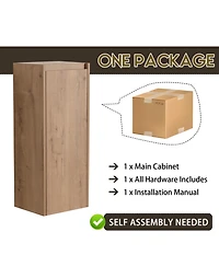 Streamdale Wall-Mounted Bathroom Vanity with Sink and Storage