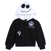Nightmare Before Christmas Baby Boys Cosplay Hoodie Cozy Sherpa