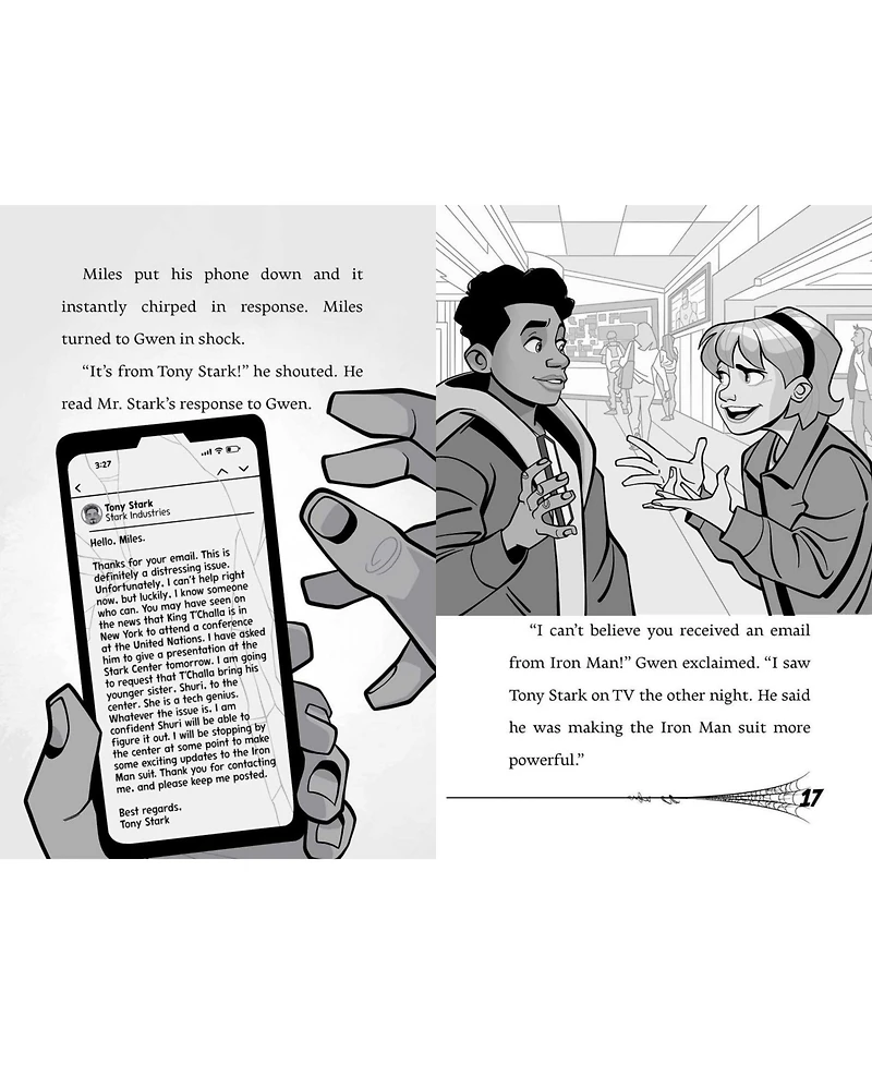 Barnes & Noble Miles Morales Untangles a Web by Terrance Crawford