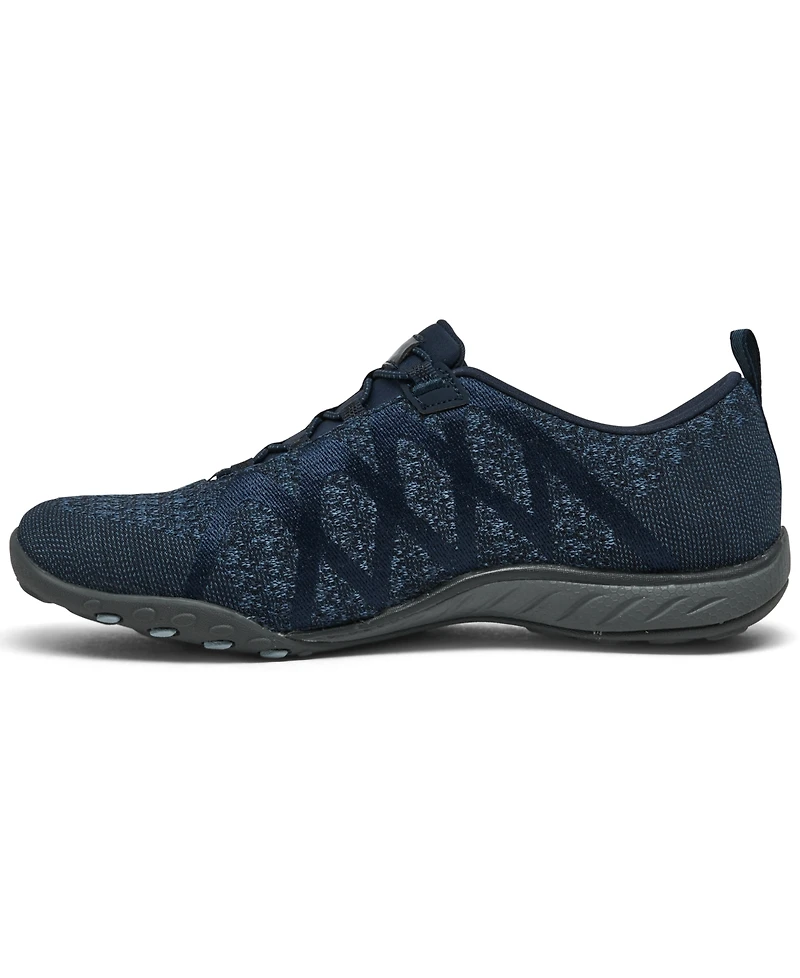 Skechers Women's Relaxed Fit Breathe Easy Infi-Knity Slip-On Walking Wide Sneakers from Finish Line