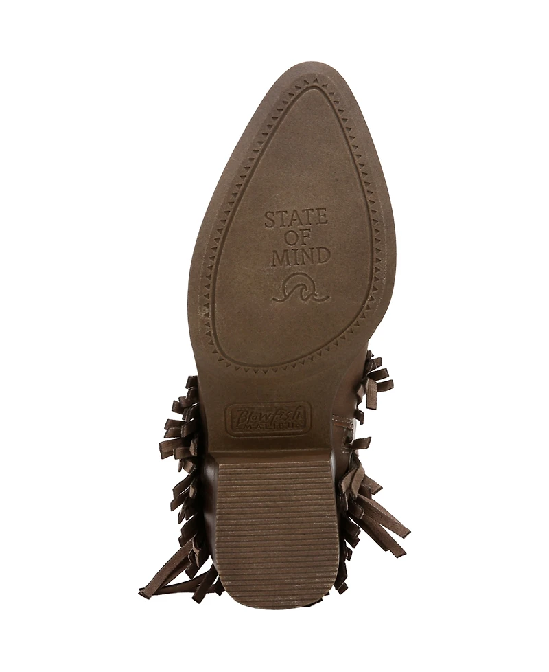 Blowfish Malibu Women's Remy Block Heel Western Short Boots