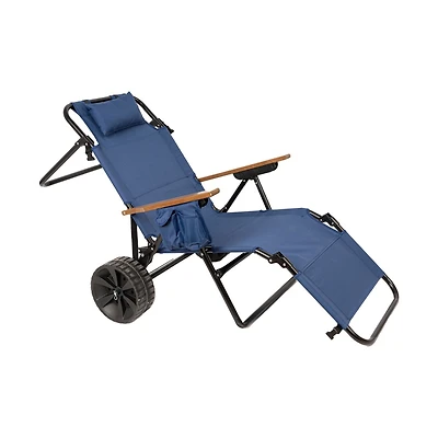 Streamdale 2-in-1 Beach Cart and Lounge Chair