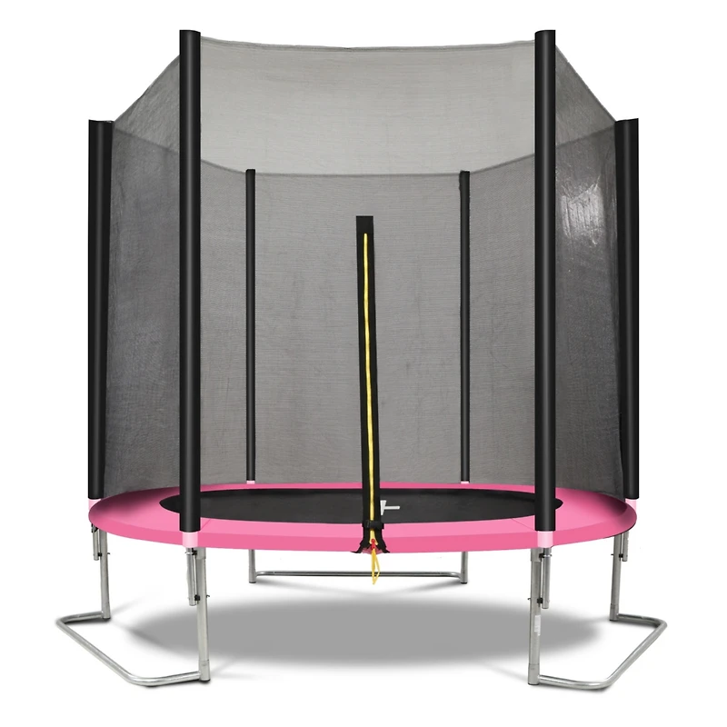 Streamdale 8FT Trampoline Outer Net-Pink and black