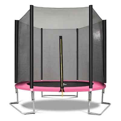 Streamdale 8FT Trampoline Outer Net-Pink and black