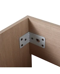 Eco-Friendly Freestanding Bathroom Vanity with Adjustable Shelves and Soft-Closing Doors