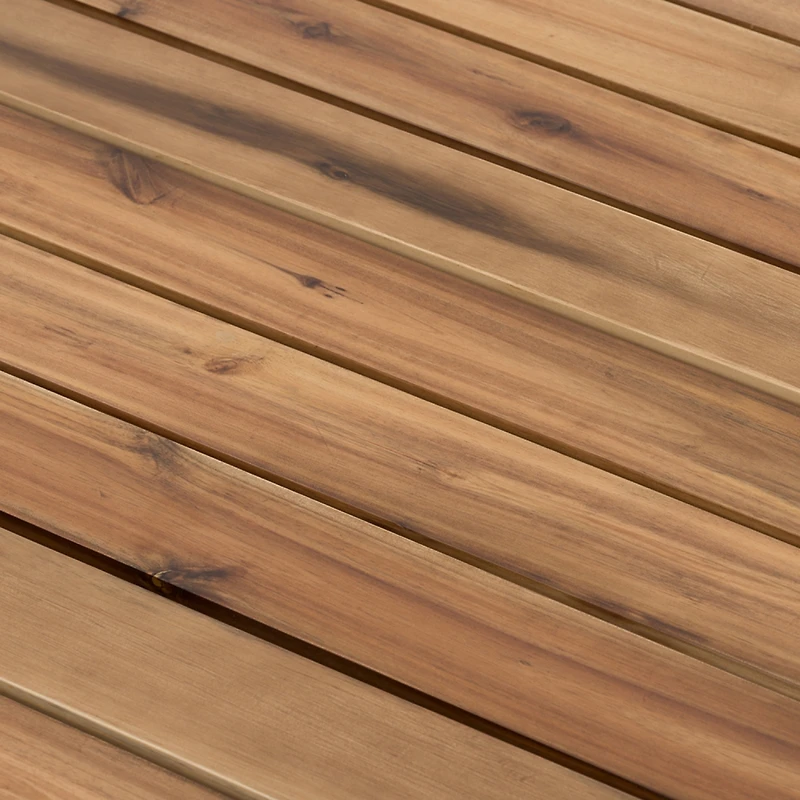 Streamdale Furniture D35.6x14.6" Coffee Table, Durable Solid Acacia Wood