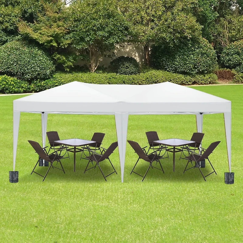 Streamdale Ez 10'x20' Pop Up Canopy with Sidewalls