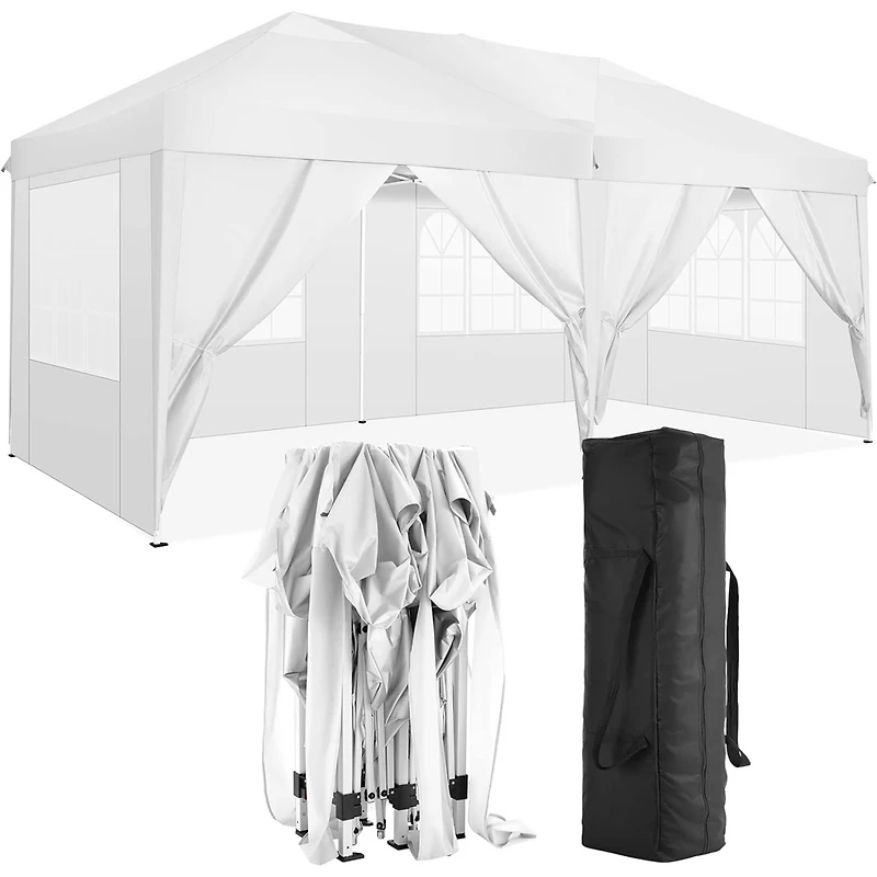 Streamdale Ez 10'x20' Pop Up Canopy with Sidewalls