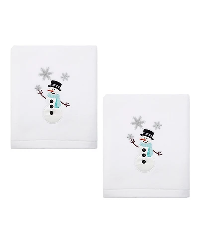 Avanti Snowman Hand Towel Set, 28" x 16"
