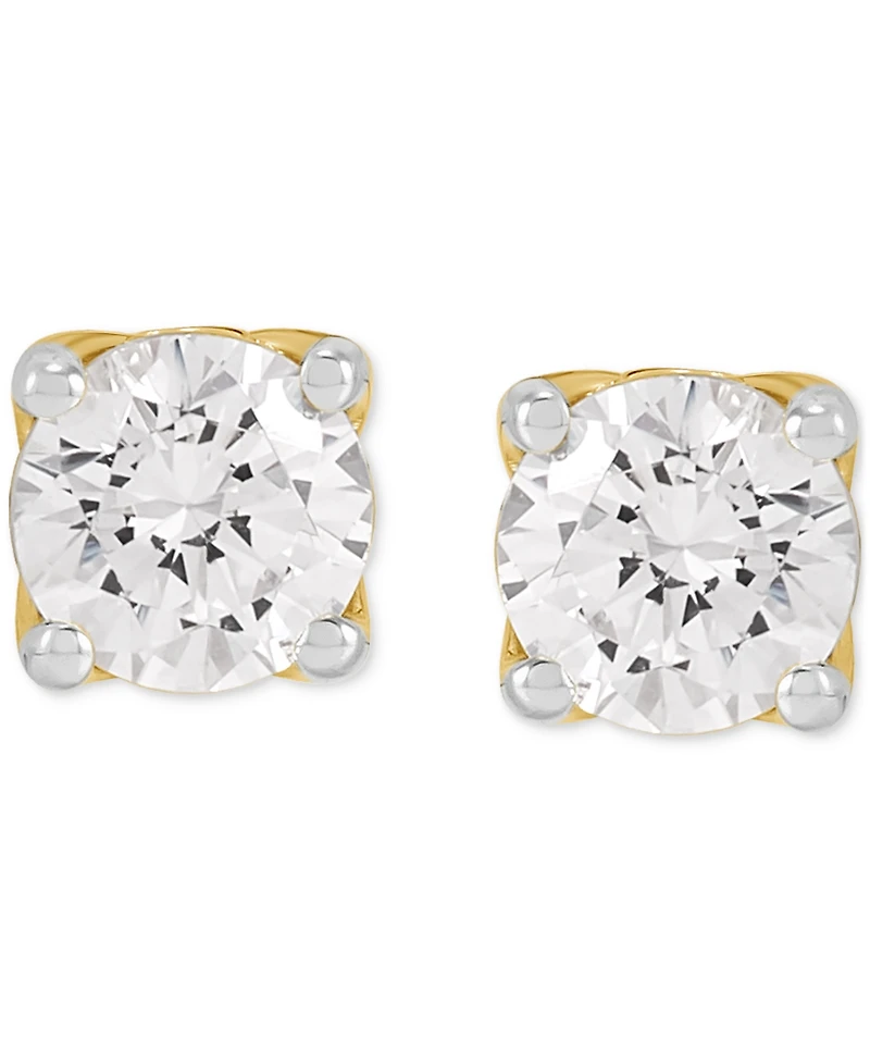 Grown With Love Igi Certified Lab Diamond Stud Earrings (1/2 ct. t.w.) 14k White Gold or