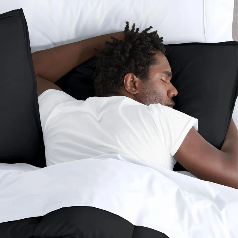 Bare Home Ultra-Soft Double Brushed Pillow Sham Set, Queen