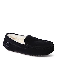 Fireside By Dearfoams Women's Mel Genuine Shearling Moccasin Slipper
