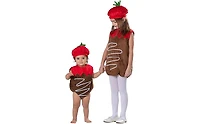 Dress Up America Toddler Chocolate Dipped Strawberry Costume Set
