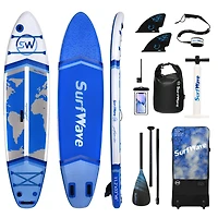 Streamdale Inflatable Stand Up Paddle Board 11'x34" x6" With Accessories