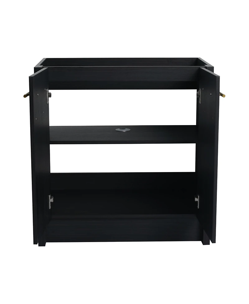 30 Inch Freestanding Bathroom Vanity (Without Top Sink)