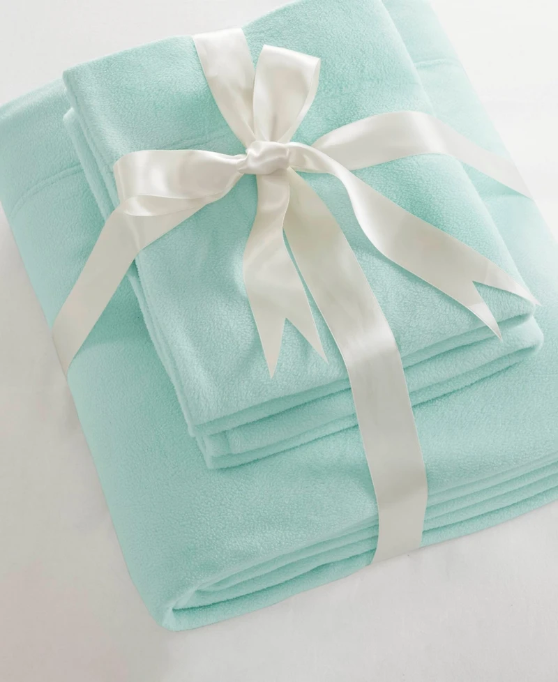 Madison Park Micro-Fleece 3-Pc. Sheet Set