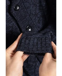 Xray Boys Cable Knit Shawl Cardigan