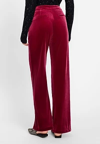 Olsen Women's Anna Fit Velvet Trouser