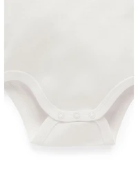 Purebaby Baby Boy and Girl Rib Bodysuit 2 pack