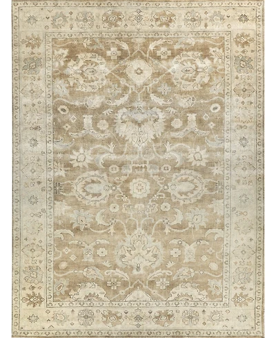 Exquisite Rugs Antique Weave Oushak 2001 4'x6' Area Rug