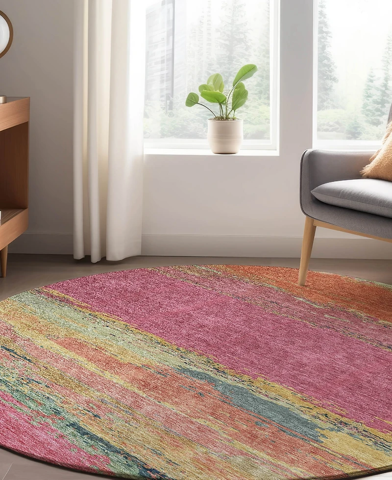 Dalyn Trevi Washable TV8 8'x8' Round Area Rug