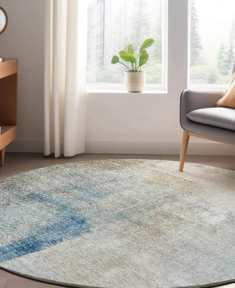 Dalyn Trevi Washable TV5 8'x8' Round Area Rug