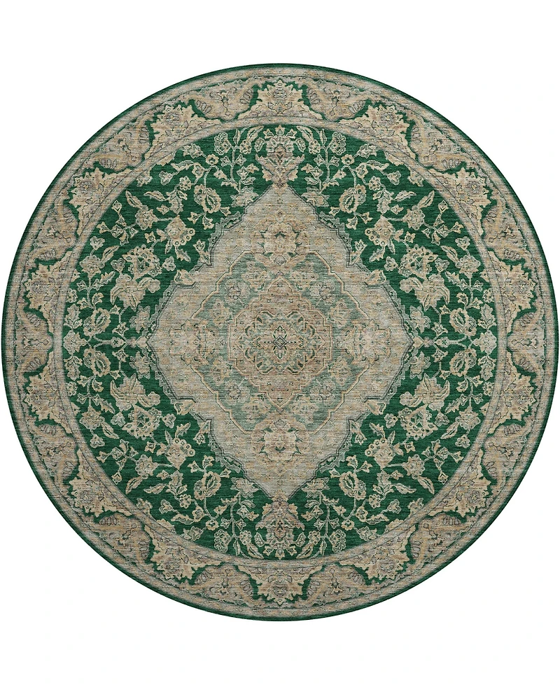Dalyn Hatay Washable HY3 8'x8' Round Area Rug
