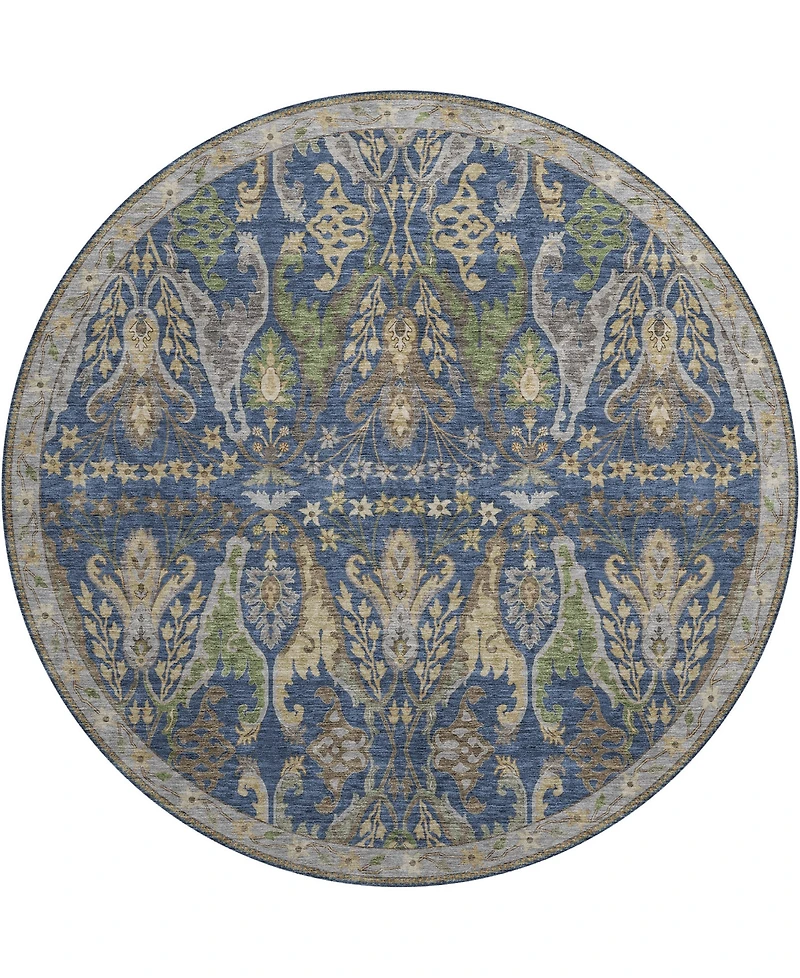 Dalyn Hatay Washable HY6 8'x8' Round Area Rug