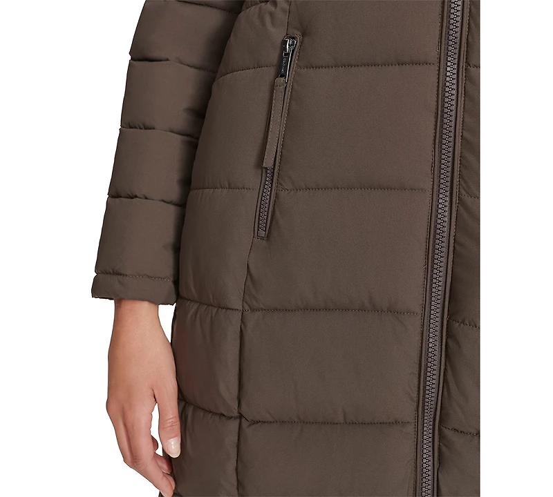 Calvin Klein Women's Hooded Puffer Coat