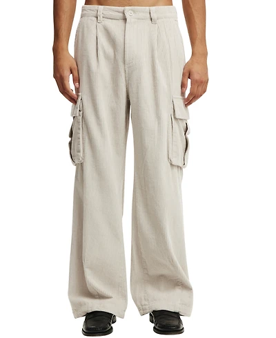 Cotton On Men's Baggy Pleat Cargo Pant